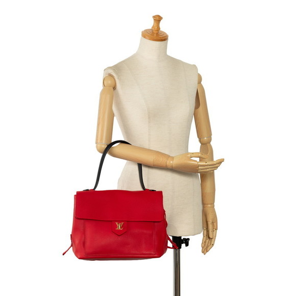 Louis Vuitton LockMe 2 Cartable Ruby Red Calf Leather - Picture 8 of 8